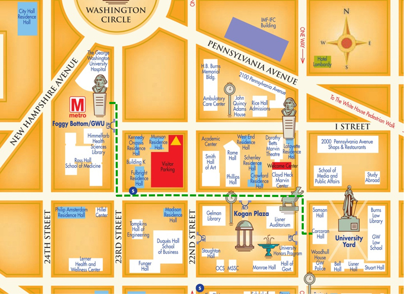 campus map gwu vertes research group
